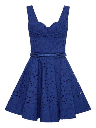 Rebecca Vallance Abito corto Zafree con cintura - Blu