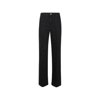 Victoria Beckham Straight Jeans - Dames - Regular Fit Jeans - Zwart - W27 - Jeans
