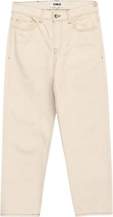 Ymc You Must Create Bez Jeans - Heren - Regular Fit Jeans - Beige - W32 - Katoen - Jeans