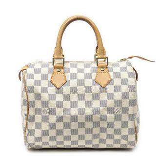Louis Vuitton Pre-owned Womens Speedy 25 Handbag - Ivory - One Size