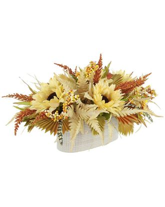 Creative Displays Inc. Sunflower Fall Bundle With Wreath & Floral Centerpiece