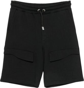 Les Hommes Korte Broeken, Heren, Zwart, M, 9000 Felpa Short