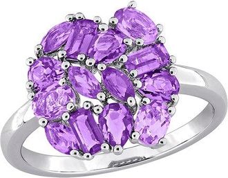 Rina Limor Silver 1.57 Ct. Tw. Amethyst Cocktail Ring