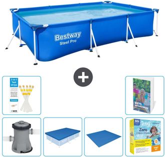 Bestway Piscina Bestway Steel Pro Rectangular - 300x201x66 Cm - 7-piezas S198