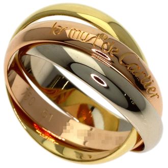 Cartier Yellow Gold (18K) Pink Gold (18K) White Gold (18K) Band Ring (Pre-Owned)