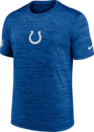 Nike Indianapolis Colts Sideline Team Issue Velocity Nike Mens Dri-FIT NFL T-Shirt in Blue | 02ER4LB98-P88