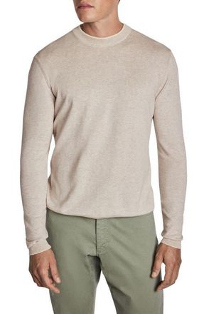 Jack Victor Dan Cotton Sweater in Oyster at Nordstrom, Size Xx-Large