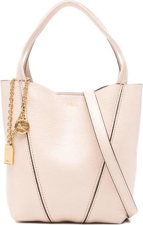 Chlo&eacute; Spin Small Leather Tote
