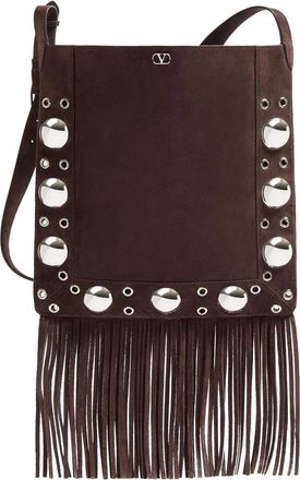 Valentino Garavani Nellc&ocirc;te Suede Shoulder Bag