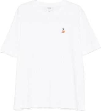 Maison Kitsun&eacute; Dreaming Fox Comfort T-Shirt - Heren - T-shirts - Wit - M - Katoen - Tops