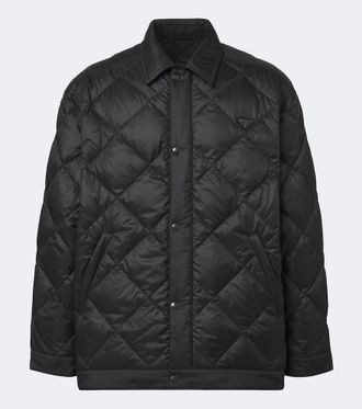 Prada Piumino trapuntato con logo