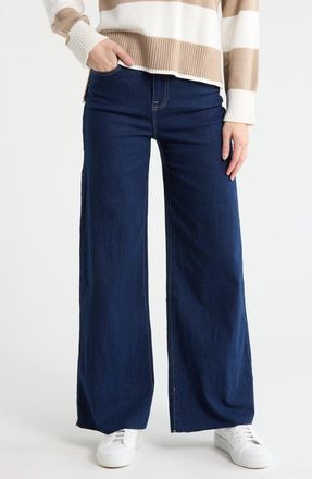 Vigoss Retro Palazzo Jeans in Rinse at Nordstrom Rack, Size 24