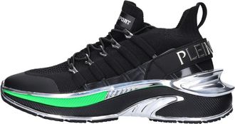 Plein Sport Runner Chrome Surfer - Dames - Hardloopschoenen - Zwart - 37 EU - Leer - Fitness
