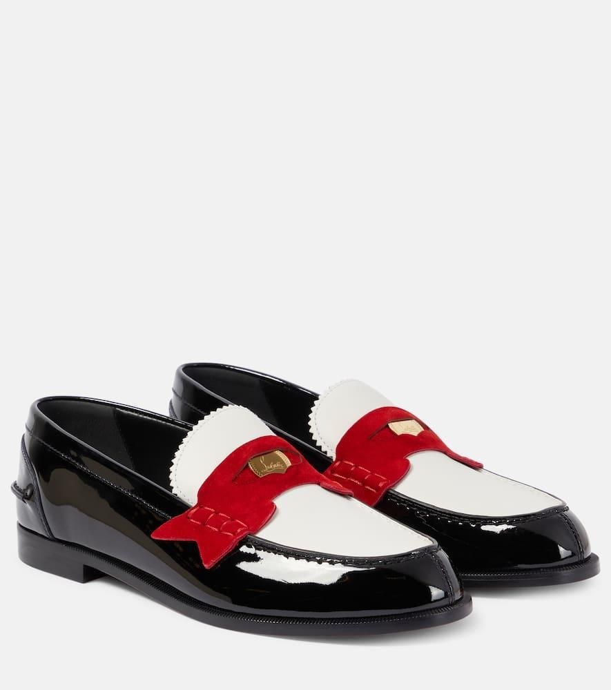 Stella McCartney Leo Multicolored Leather Blend Slippers
