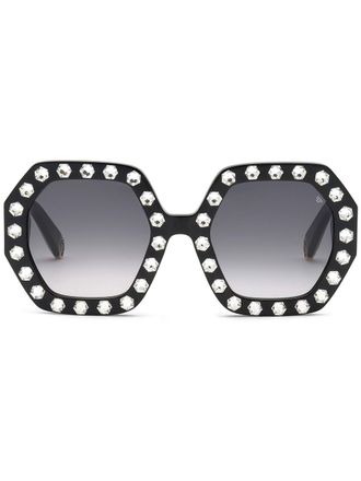 Philipp Plein Eyewear Butterfly Plein First Lady sunglasses - Black
