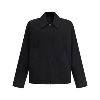 Balenciaga Jassen, Heren, Zwart, M, Stijlvolle Oversized Jas met Dubbele Rits