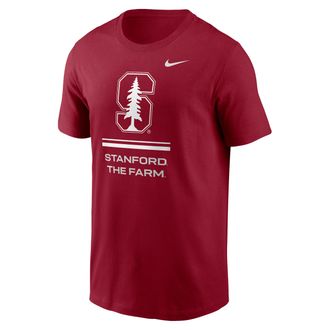 Nike Stanford Sideline Nike Mens Dri-FIT College T-Shirt in Red | 02ET69WSDN-ZK0