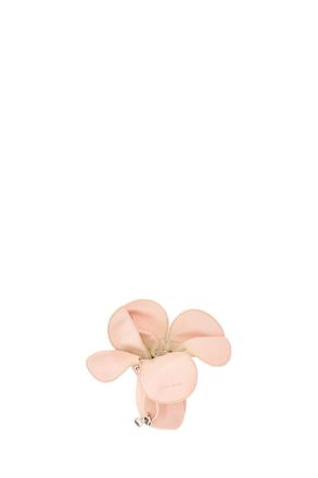 Simone Rocha Pink Flower Leather Coin Purse Charm