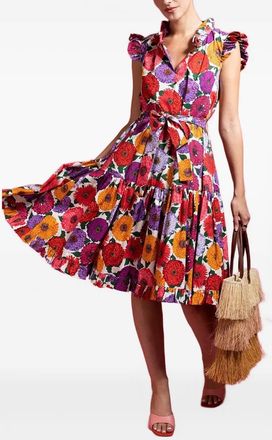 Sensi Studio three-tone fringed tote bag - Neutrals