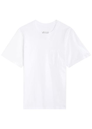 Maison Margiela Coated Cotton T-shirt - White - Xxs (UK4 / Xxs)