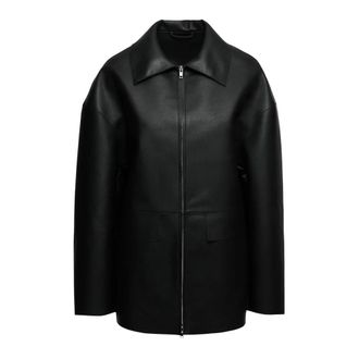 Wakakuu Icons Jassen, Dames, Zwart, S, Leer, Lugo Faux Leather Jacket