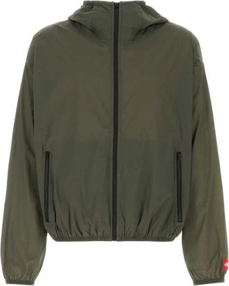 The North Face Red Box Opvouwbaar Windjack met Capuchon - Heren - Windbreakers - Groen - L - Polyester - Fitness