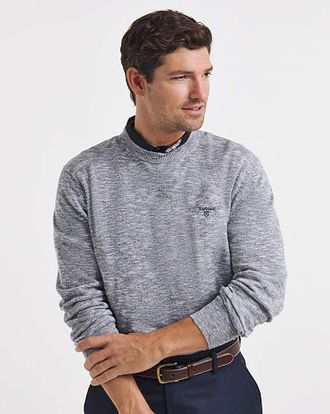 Barbour Flaxby Linen Blend Jumper