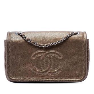 Chanel Pre-owned Shoulder Bag - Dames - Pre-owned - Bruin - Maat: ONE Size Leer
