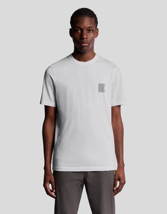 Lyle & Scott Lyle And Scott Mens Sports Tonal Logo T-Shirt - White - Size: 34