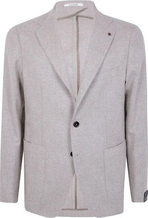 Tagliatore Jassen - Heren - Blazers - Grijs - 2XL - Wol - Jassen