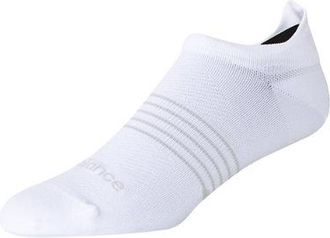 New Balance Unisex Pro Run Tab Socks 1 Pair in Green Nylon, size X-Large