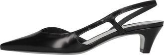 Roberto Festa Milano Glady Slingback Pumps - Dames - Pumps - Zwart - 37 EU - Leer - Schoenen