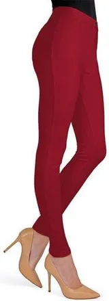 MeMoi Chino Leggings in Red at Nordstrom Rack, Size Medium/large