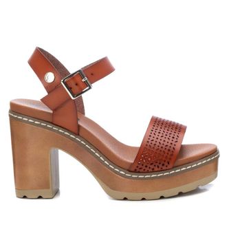 Xti Womens Casual Heeled Platform Sandals By XTI