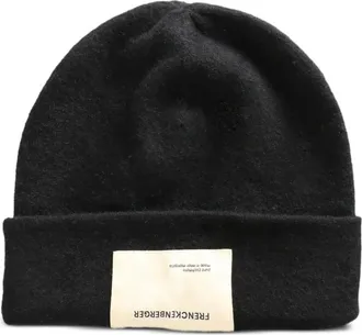 Frenckenberger label beanie - Black