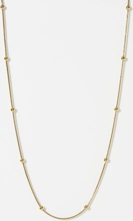 Simons Womens Small metallic bead chain