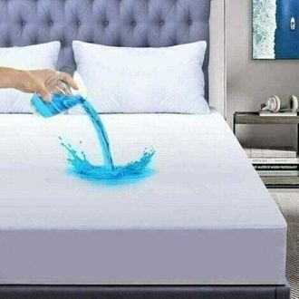 OEM Protector De Colch&oacute;n Impermeable De Bamb&uacute; De 140x200 Cm, Suave E Hipoalerg&eacute;nico, Anti&aacute;caros Y Antibacteriano, Transpirable Y El&aacute;stico, Con Bolsillos D