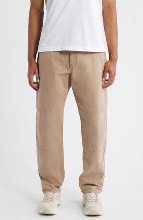 BP. Relaxed Fit Stretch Canvas Workwear Pants in Tan Amphora at Nordstrom, Size 30