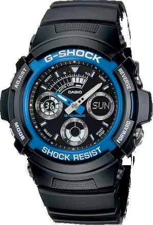 Casio G-Shock Analog-Digital Blue AW-591-2A