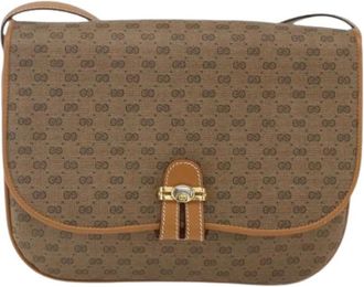Gucci Pre-owned Cross Body Bags, female, Beige, Size: ONE SIZE Pre-owned Vintage Crossbody Bag