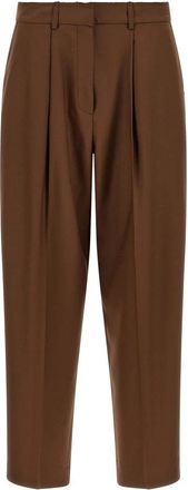 Gianluca Capannolo Nora Pants - Dames - Broeken - Bruin - XS - Broeken