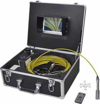 vidaXL Vidaxl - C&aacute;mara De Inspecci&oacute;n De Tuber&iacute;as 30 M Con Caja De Control Dvr