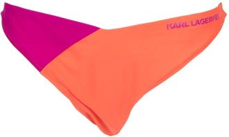 Karl Lagerfeld V-vormige bikinibroekjes - Dames - Bikinis - Oranje - S - Badmode
