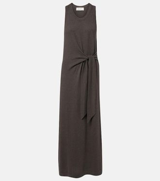 Lisa Yang Angeline cotton and cashmere maxi dress