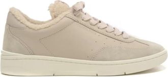 Michael Kors Wilton Lace Up Sneakers - Heren - Sneakers - Beige - 44 EU - Leer - Schoenen