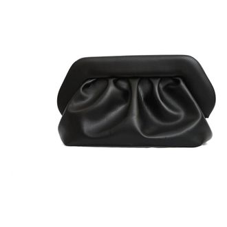 Themoir&egrave; Bios Clutch - Dames - Clutches - Zwart - ONE Size - Leer - Tassen