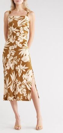 Rails Damaris Midi Dress in Olive Tropic at Nordstrom Rack, Size Xx-Small