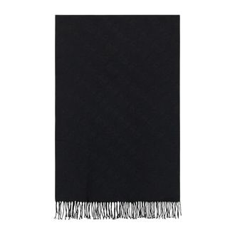 Guess Bufanda con Logo - Accessories - Mujer - Negro - ONE SIZE