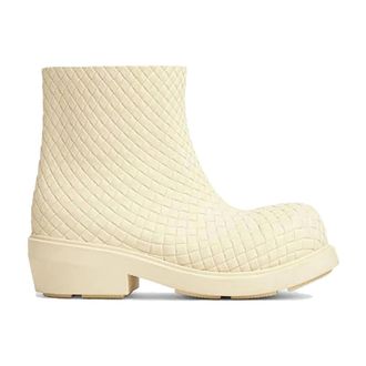 Bottega Veneta Stivali - female - Bottega Veneta - Wellies - White - 3 UK - Shoes