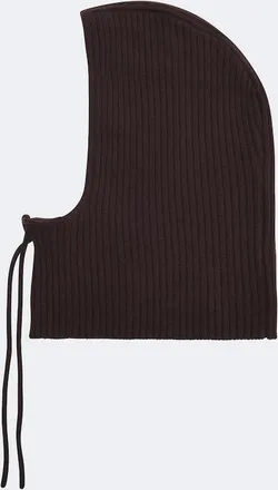 Yves Salomon Ribbed-knit cashmere balaclava